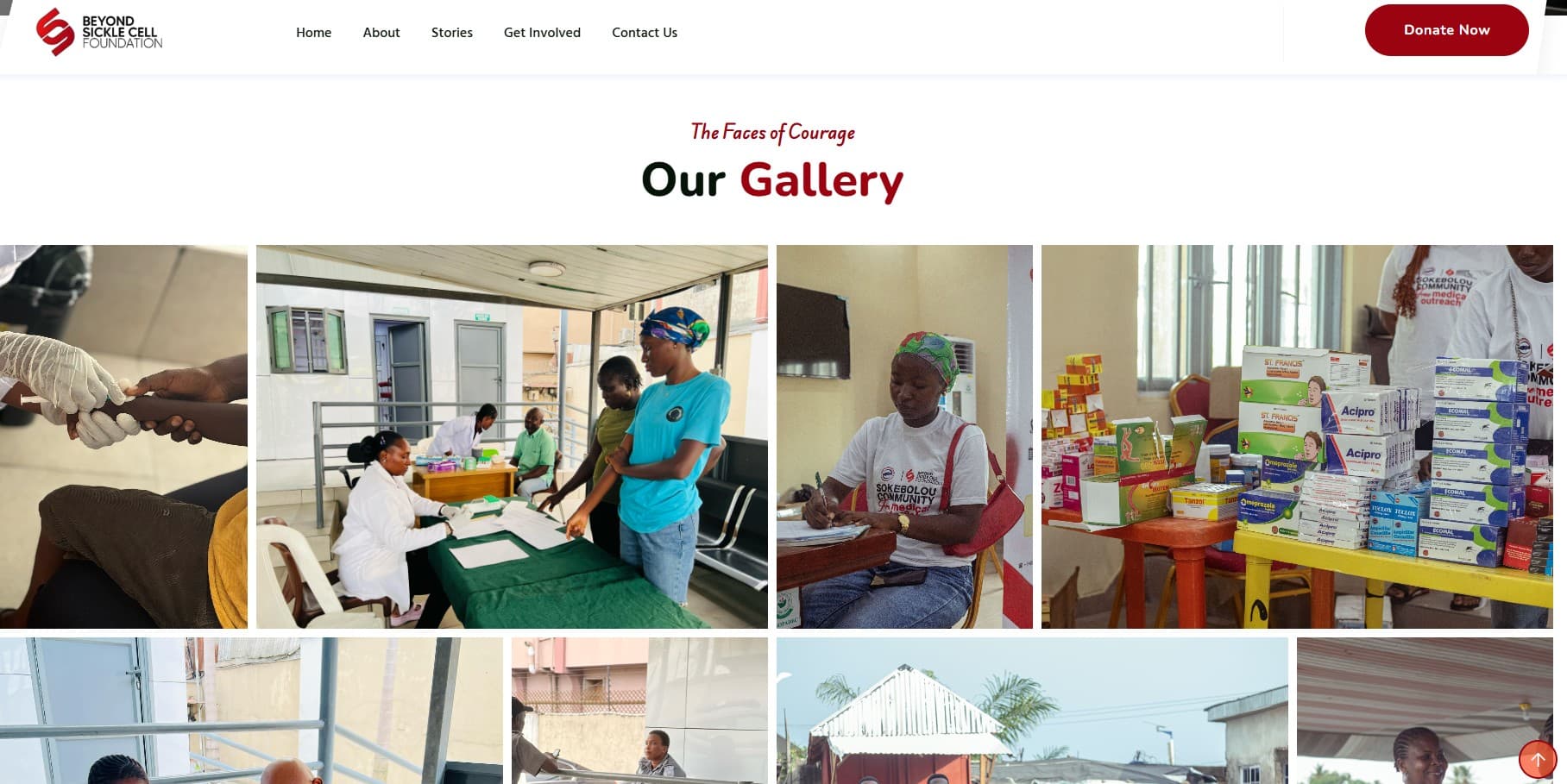 BeyonsickleCell Foundation Screenshot 4